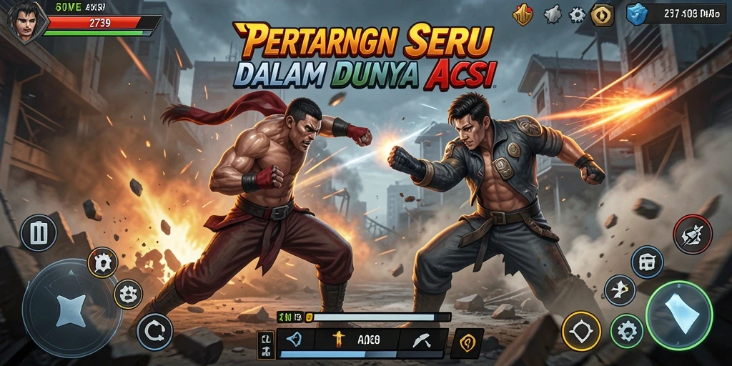 Tampilan menarik dari gameplay seru dalam 2739.