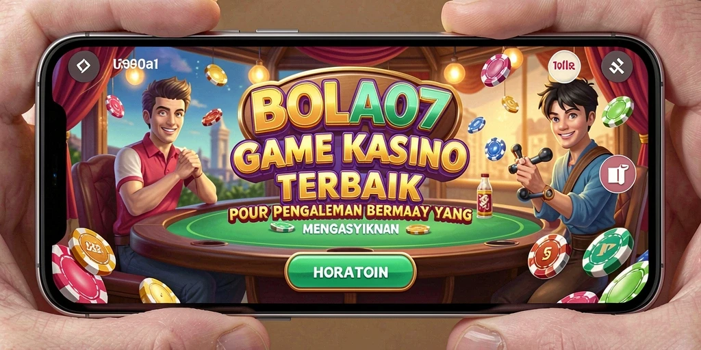 Gameplay menarik BOLA07 dengan grafis kasino yang memukau.