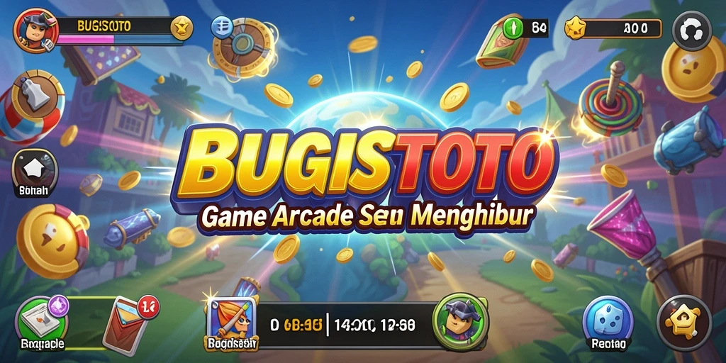 Tangkapan layar <strong>BUGISTOTO</strong> menunjukkan gameplay Arcade yang mengasyikkan.
