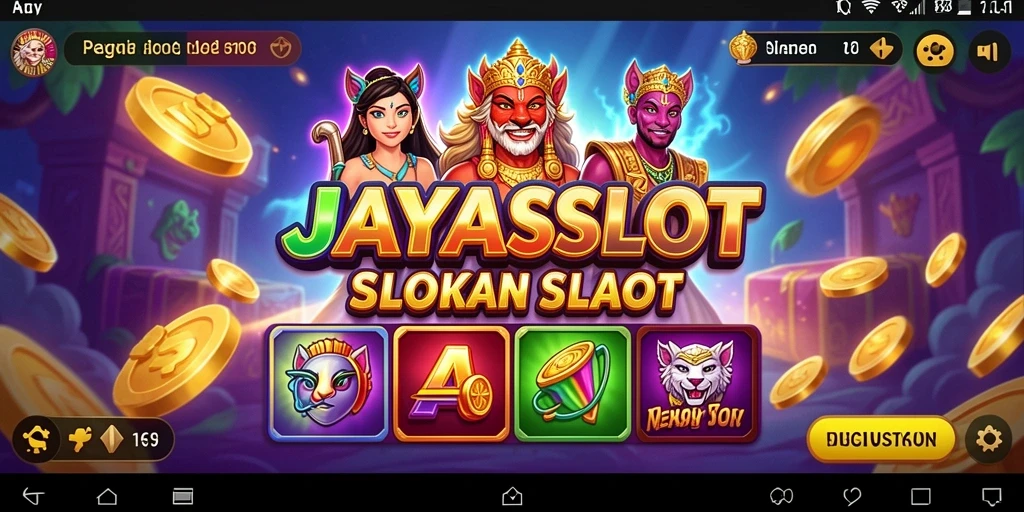 Tampilan gameplay <strong>JAYASLOT</strong> yang menarik dan mengasyikkan.