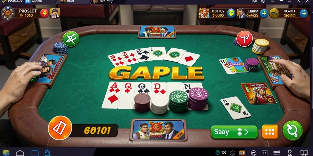 Tampilan gameplay PROSLOT yang menarik dan penuh warna.