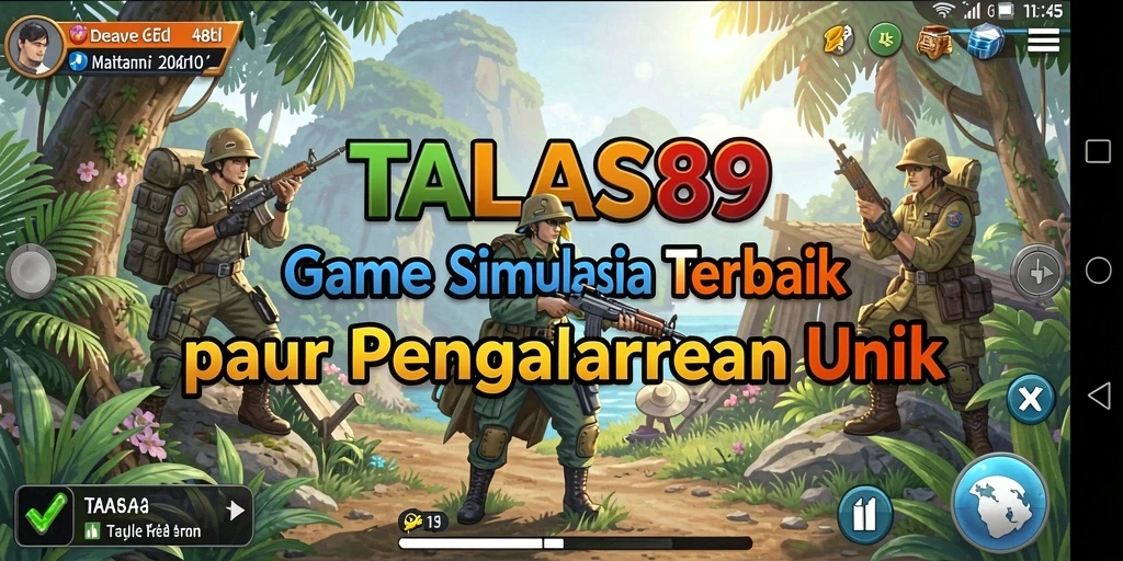Tampilan gameplay TALAS89 yang interaktif dan menyenangkan.